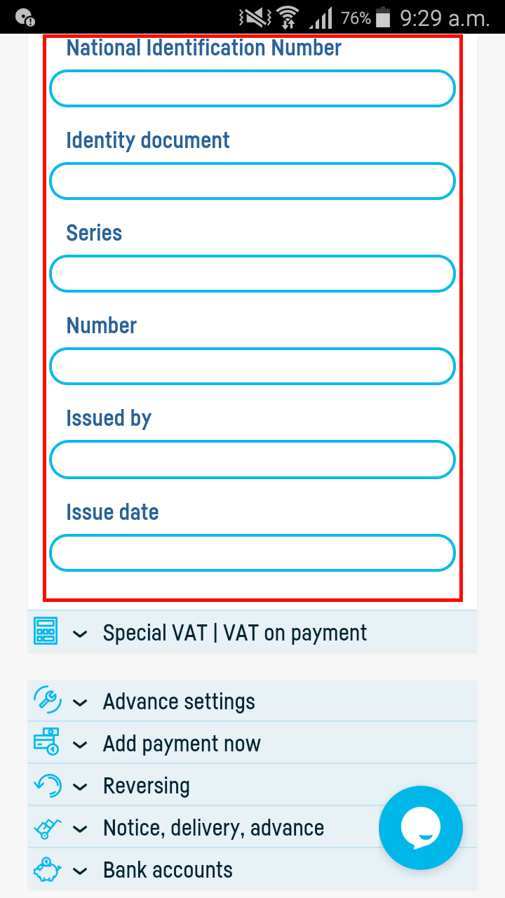 How do I add shipping invoice data? - step 2